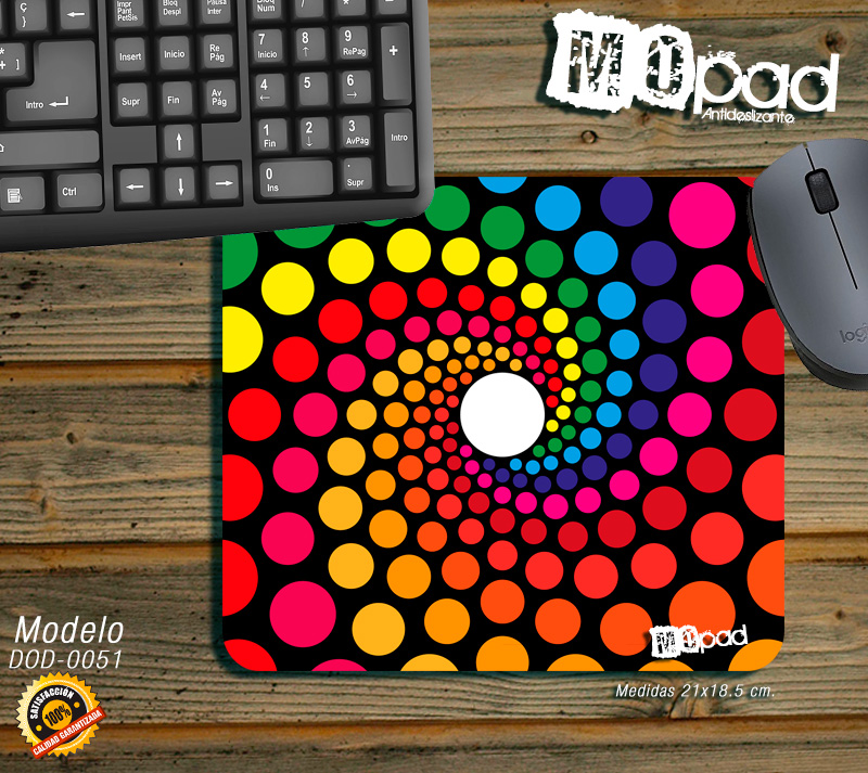 Mousepads redondos