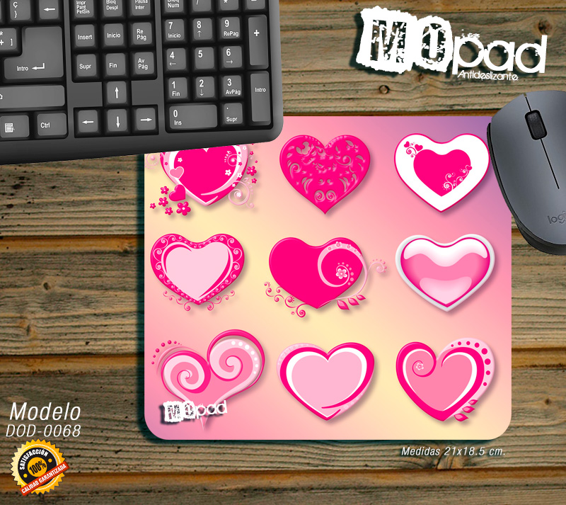 Mousepads redondos