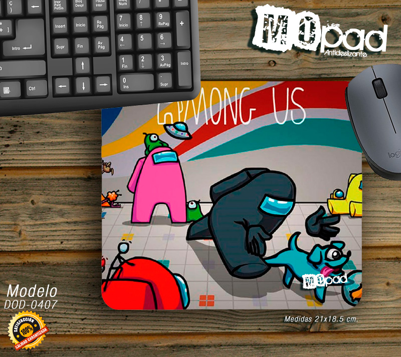 Mousepads redondos