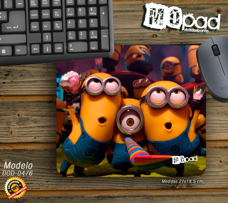 Mousepads redondos