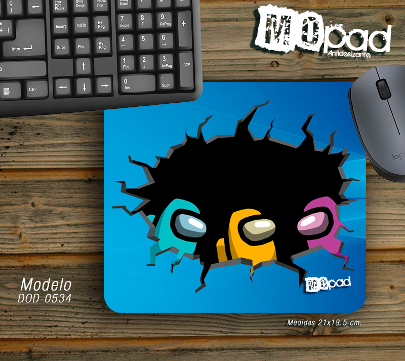 Mousepads redondos