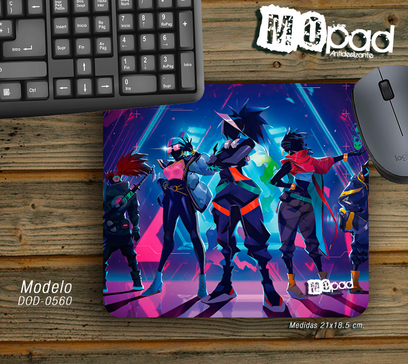 Mousepads redondos