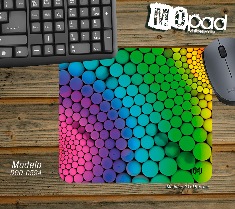 Mousepads redondos