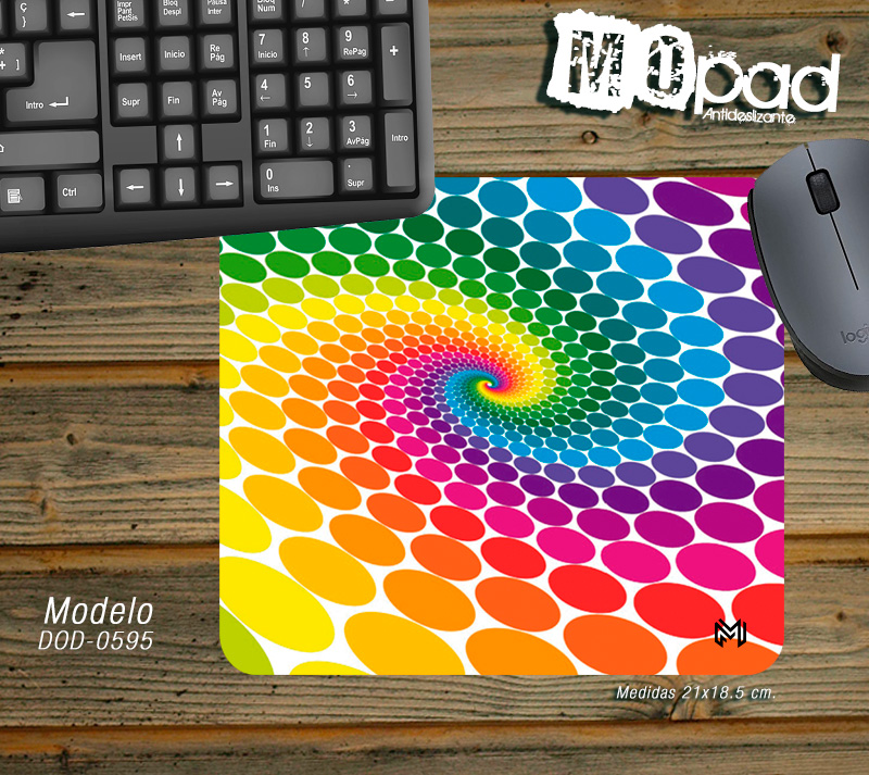 Mousepads redondos