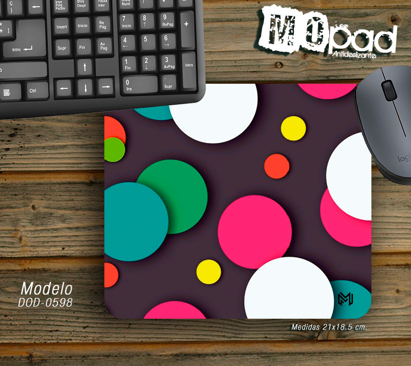 Mousepads redondos