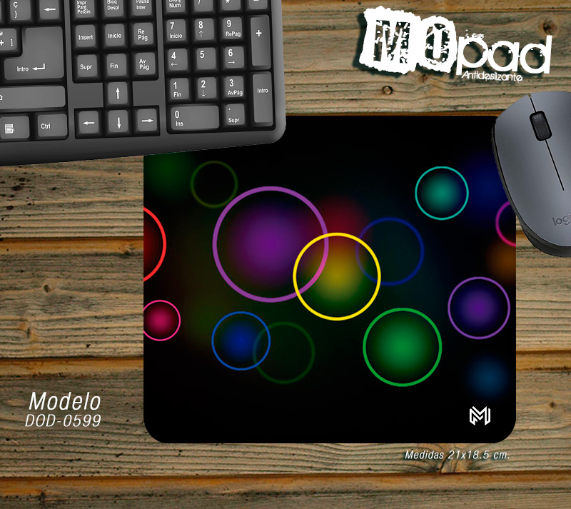 Mousepads redondos