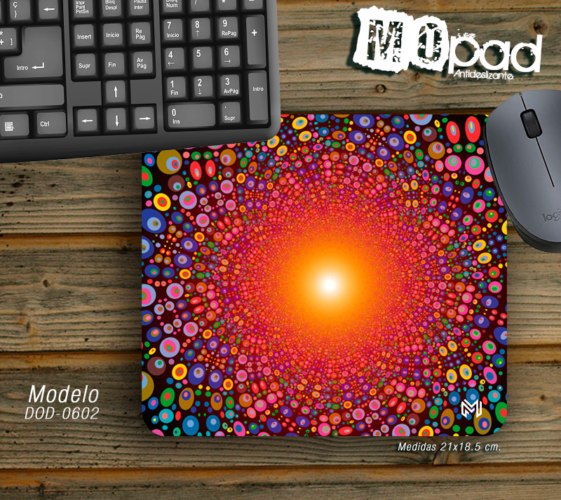 Mousepads redondos