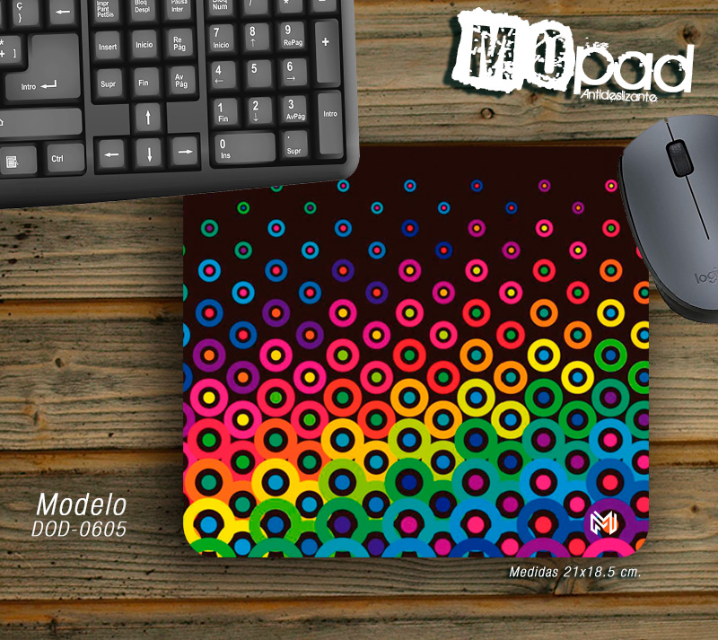 Mousepads redondos