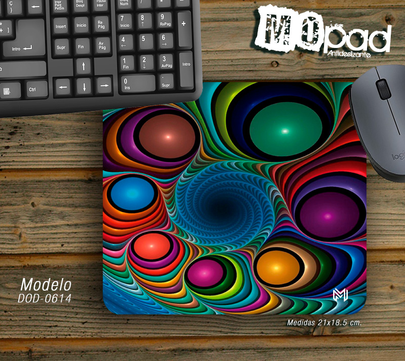 Mousepads redondos