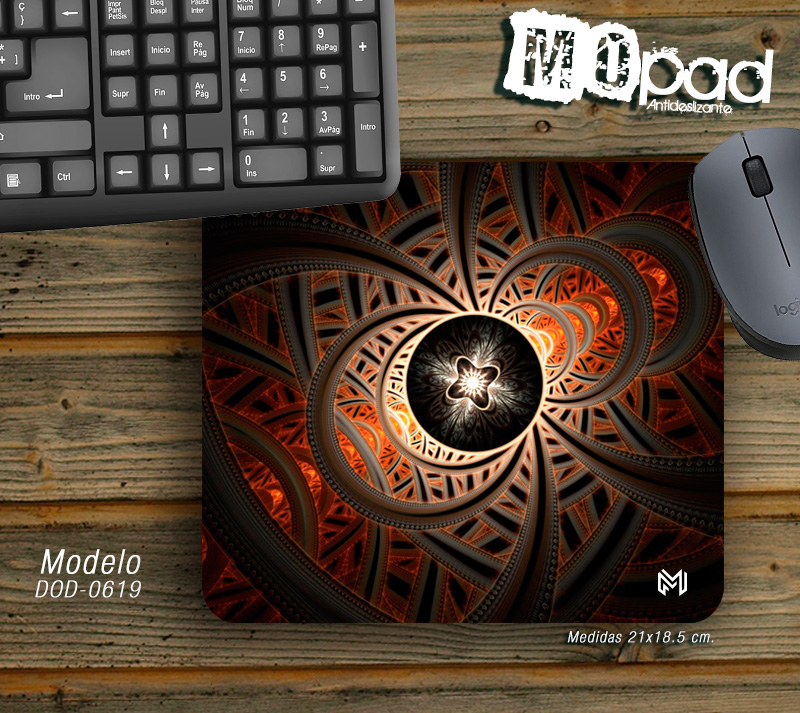 Mousepads redondos