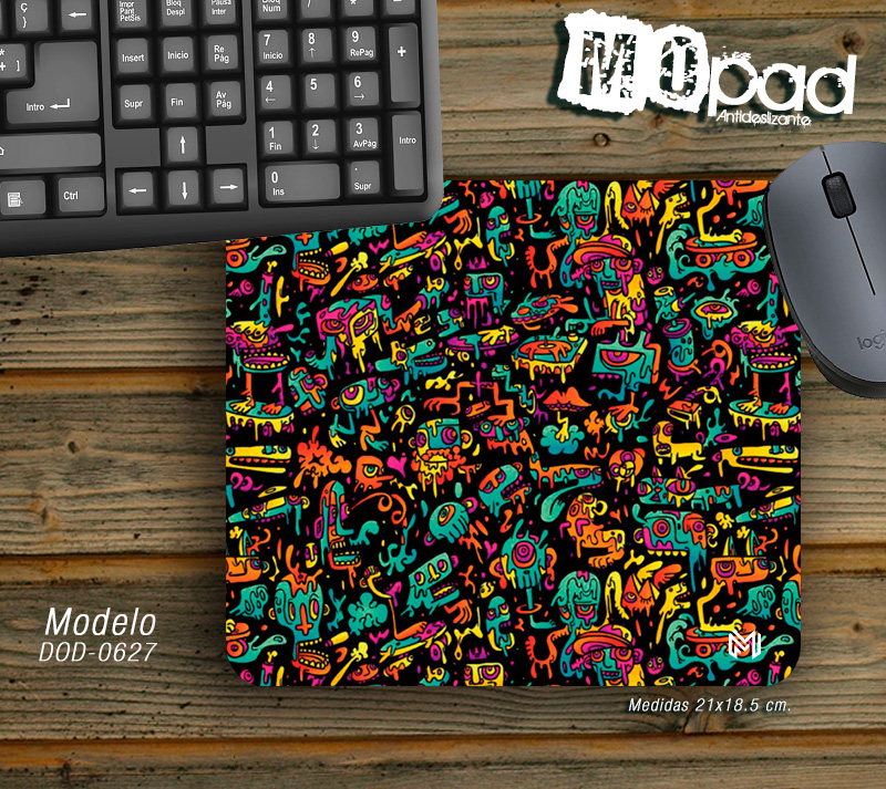 Mousepads redondos