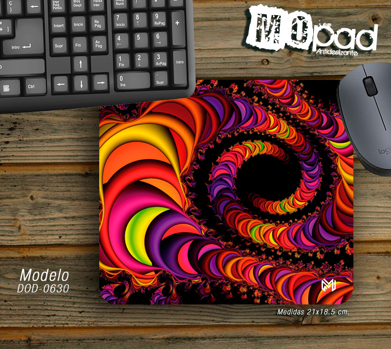 Mousepads redondos