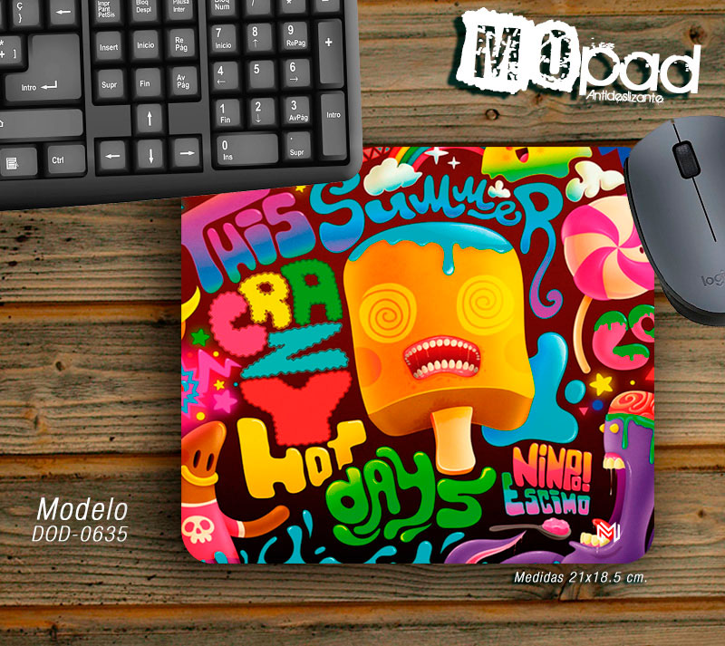 Mousepads redondos