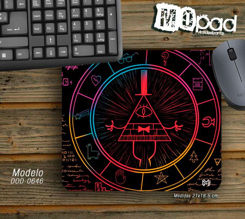 Mousepads redondos