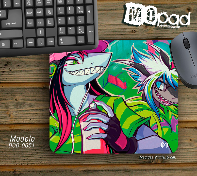 Mousepads redondos