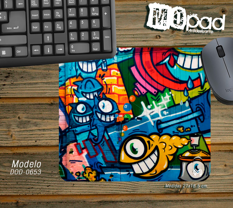 Mousepads redondos