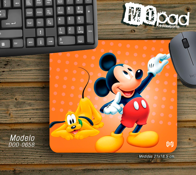Mousepads redondos