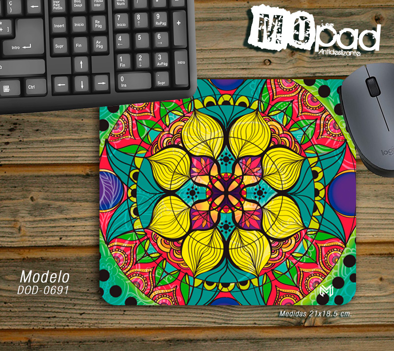 Mousepads redondos