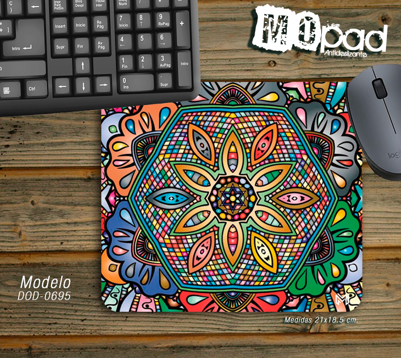 Mousepads redondos