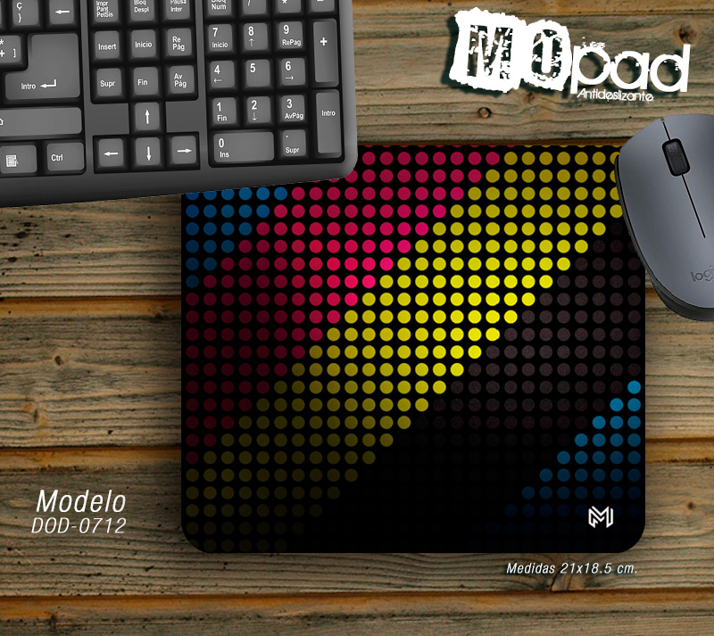 Mousepads redondos