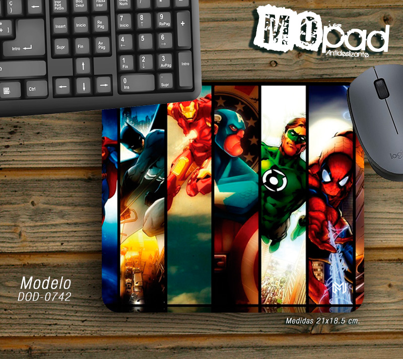 Mousepads redondos