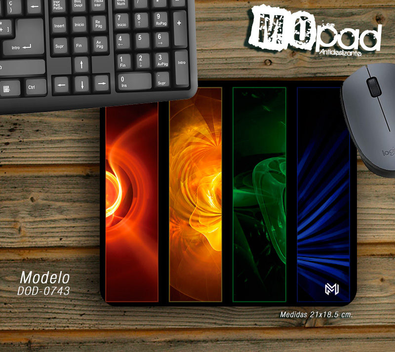 Mousepads redondos