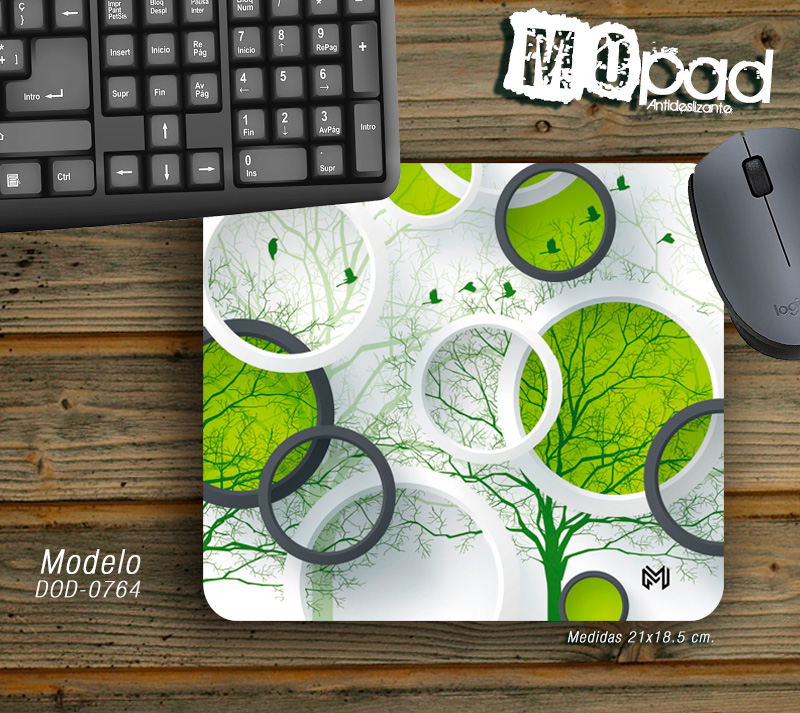 Mousepads redondos