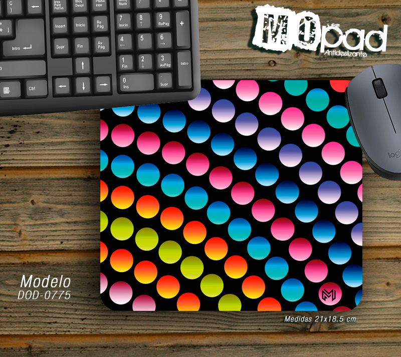 Mousepads redondos