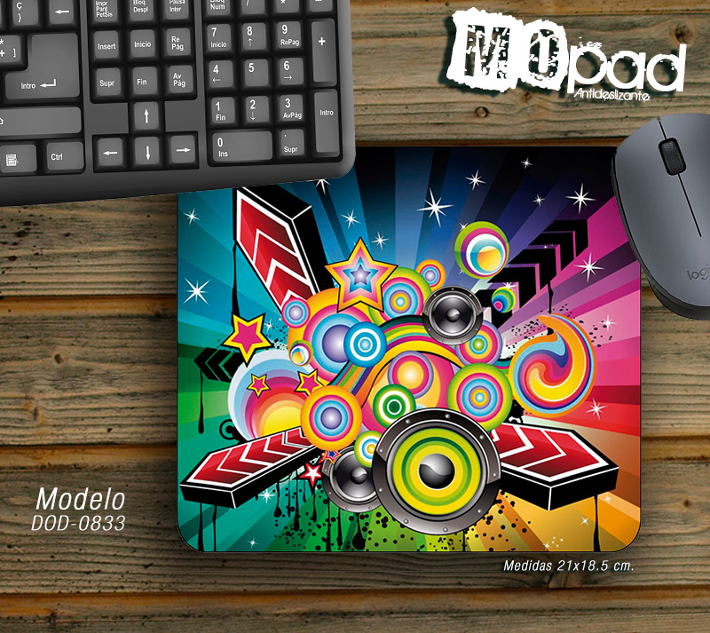 Mousepads redondos