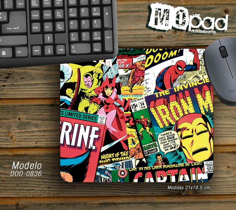 Mousepads redondos