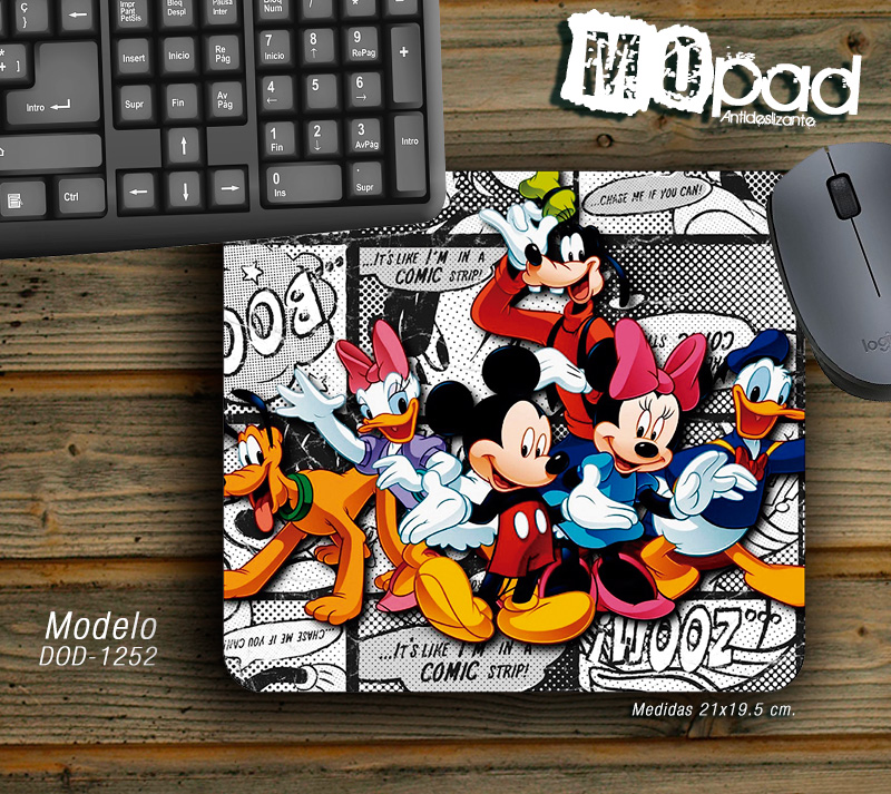 Mousepads redondos