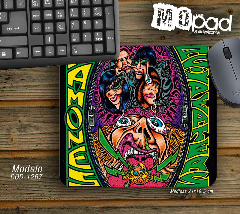 Mousepads redondos
